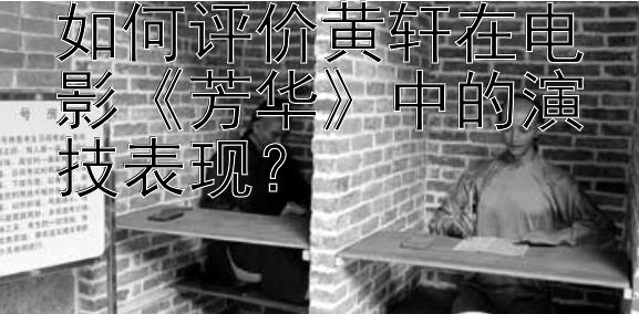 如何评价黄轩在电影《芳华》中的演技表现？