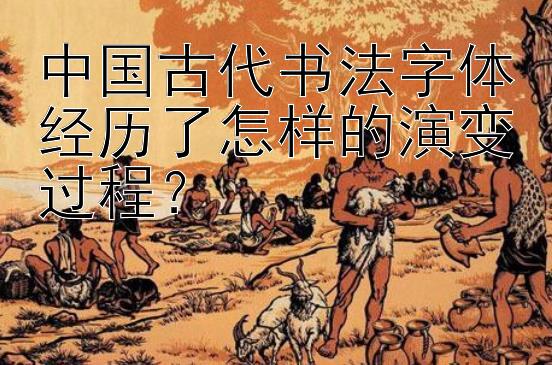 中国古代书法字体经历了怎样的演变过程？