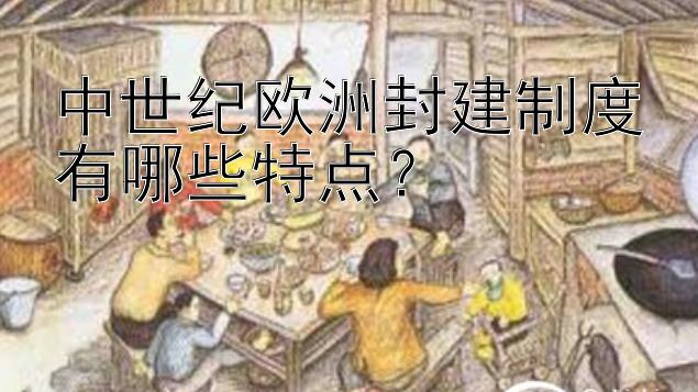 中世纪欧洲封建制度有哪些特点？